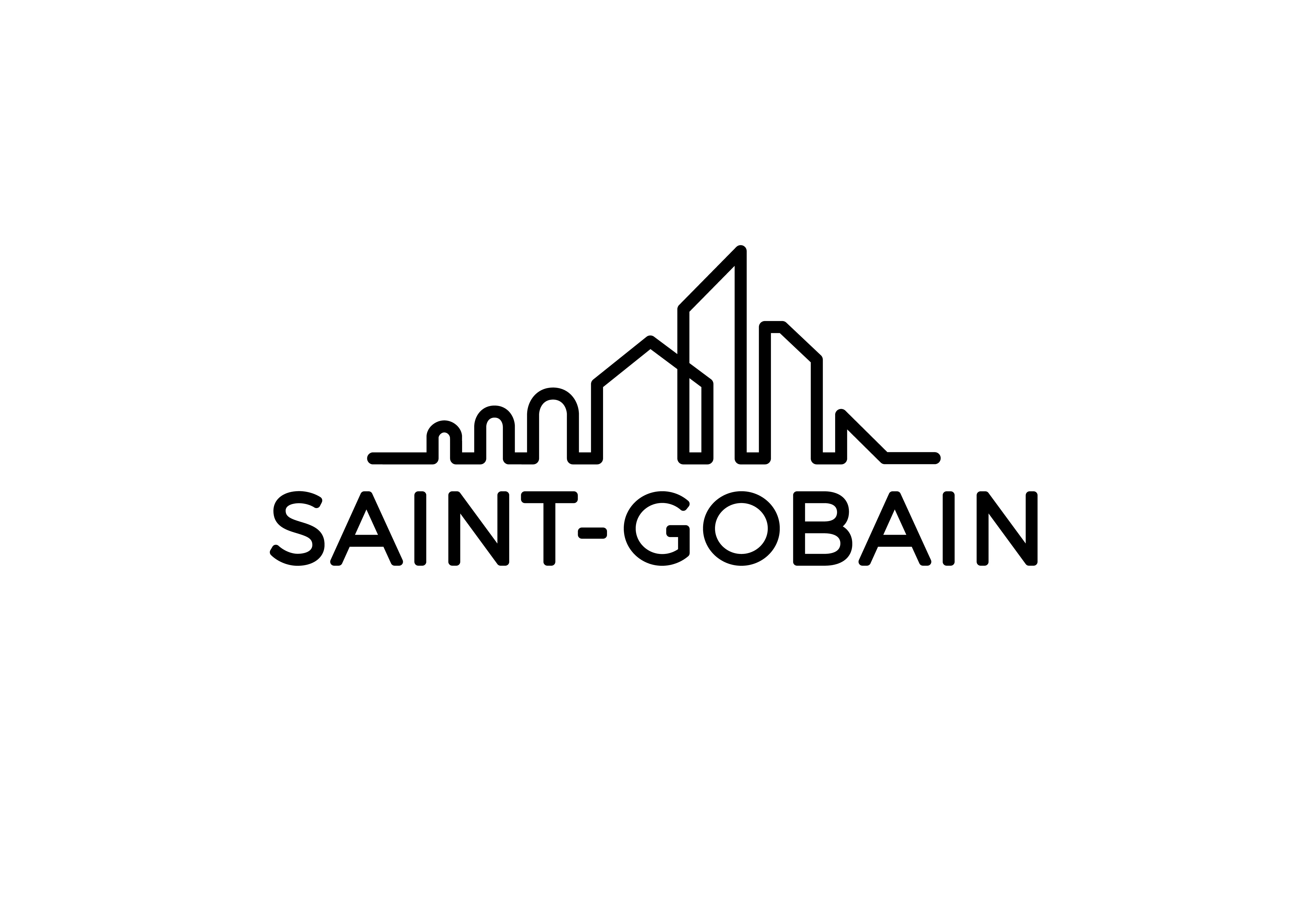 Logo Saint Gobain noir